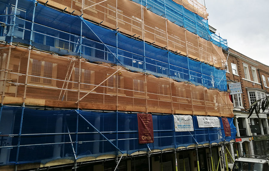 Commercial Scaffolding Hire Chester North Wales