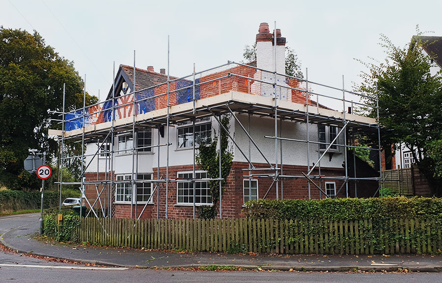 Domestic Residential Scaffolding Hire Chester